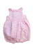 A Pink Sleeveless Rompers from Ralph Lauren in size 6-12M for girl. (Back View)