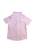 A Pink Short Sleeve Shirts from Polo Ralph Lauren in size 5T for girl. (Back View)