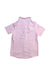 A Pink Short Sleeve Shirts from Polo Ralph Lauren in size 5T for girl. (Back View)
