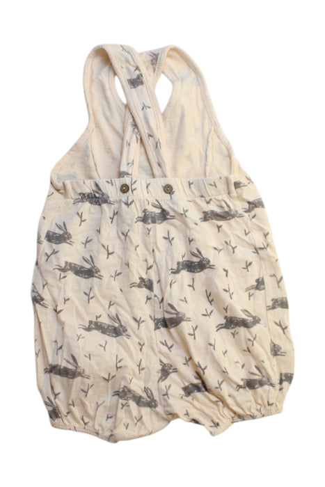 A Ivory Sleeveless Rompers from Rylee + Cru in size 12-18M for girl. (Back View)