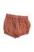 A Peach Bloomers from Rylee + Cru in size 12-18M for girl. (Front View)