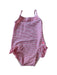 A Pink Swimsuits from Petit Bateau in size 18-24M for girl. (Front View)