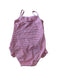 A Pink Swimsuits from Petit Bateau in size 18-24M for girl. (Back View)