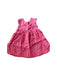 A Pink Sleeveless Dresses from Petit Bateau in size 6T for girl. (Back View)