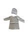A Grey Long Sleeve Dresses from Jacadi in size 2T for girl. (Back View)