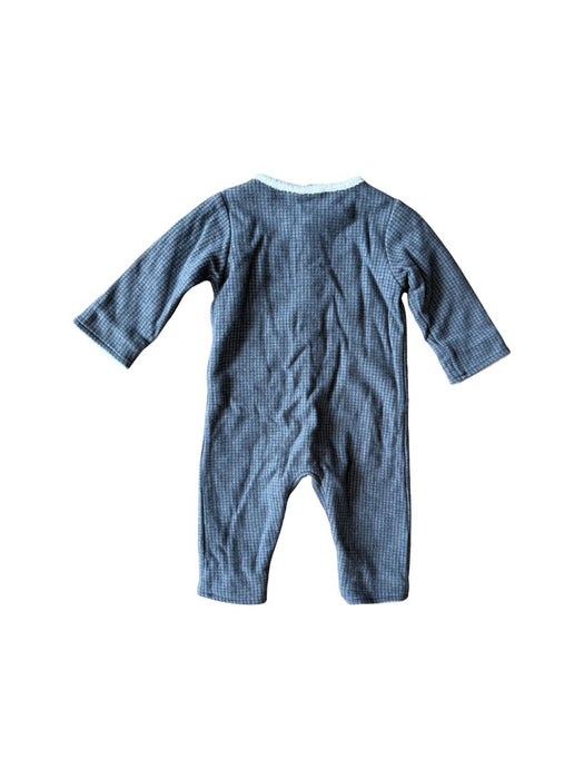 A Grey Long Sleeve Rompers from La Compagnie des Petits in size 12-18M for boy. (Back View)