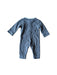 A Grey Long Sleeve Rompers from La Compagnie des Petits in size 12-18M for boy. (Back View)