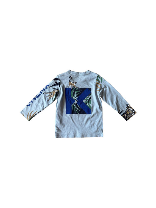 A Blue Long Sleeve T Shirts from Kenzo in size 12-18M for boy. (Back View)