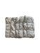 A White Cloth Diapers from Charlie Banana in size M for neutral. (Back View)