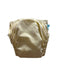 A Yellow Cloth Diapers from Charlie Banana in size O/S for neutral. (Back View)