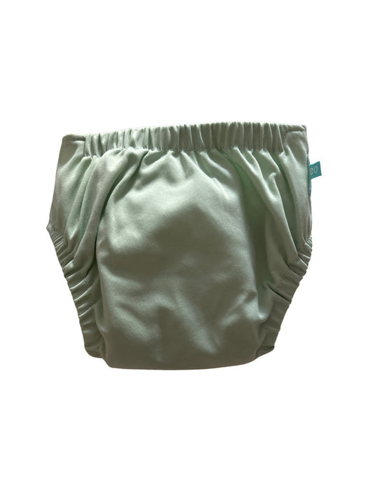 A Green Cloth Diapers from Charlie Banana in size O/S for neutral. (Back View)