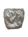 A White Cloth Diapers from Charlie Banana in size O/S for neutral. (Back View)