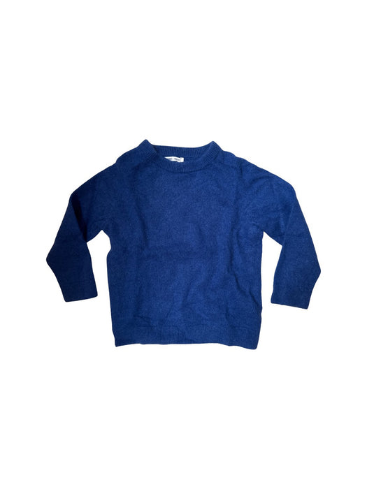 A Blue Sweatshirts from Monoprix in size 5T for boy. (Front View)