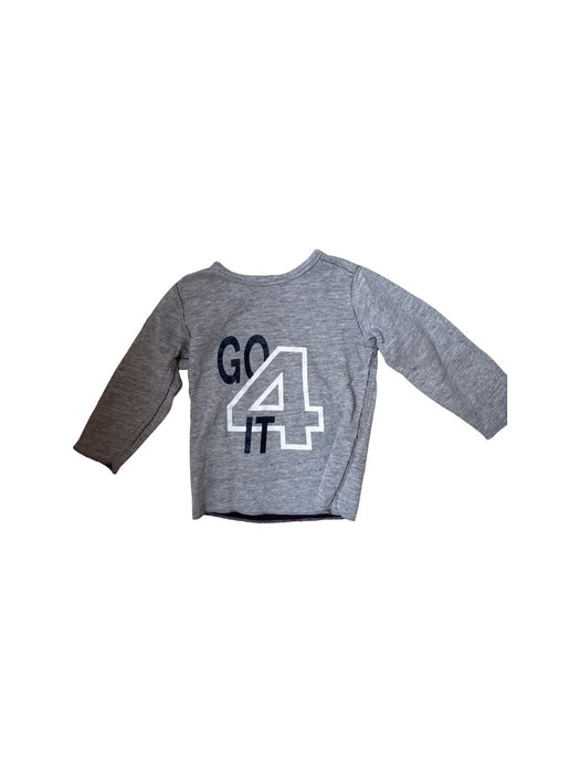 A Grey Long Sleeve T Shirts from Bellerose in size 4T for boy. (Front View)