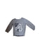 A Grey Long Sleeve T Shirts from Bellerose in size 4T for boy. (Front View)