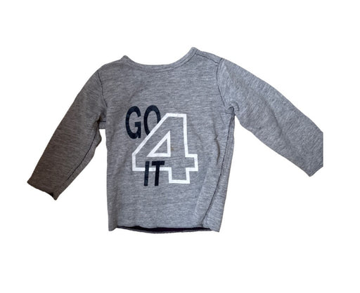 A Grey Long Sleeve T Shirts from Bellerose in size 4T for boy. (Front View)