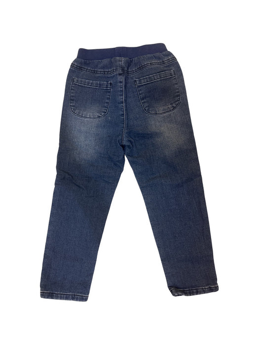 A Blue Jeans from Momonittu in size 4T for boy. (Back View)