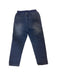 A Blue Jeans from Momonittu in size 4T for boy. (Back View)