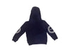 A Navy Zippered Sweatshirts from Kenzo in size 4T for neutral. (Back View)