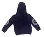 A Navy Zippered Sweatshirts from Kenzo in size 4T for neutral. (Back View)