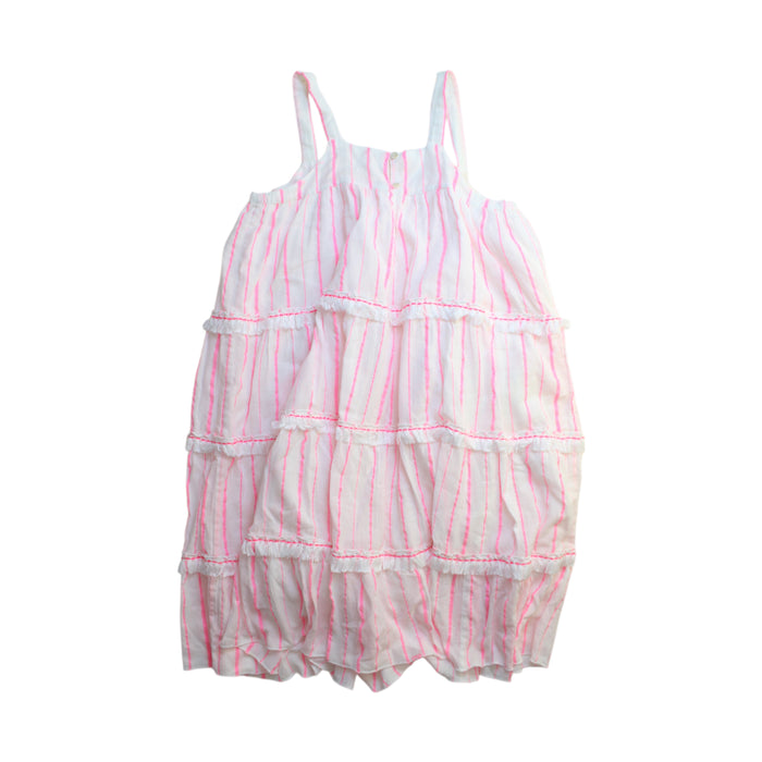 A White Sleeveless Dresses from Sunuva in size 12Y for girl. (Back View)