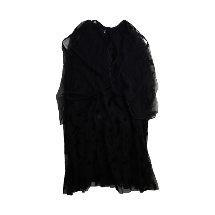 A Black Long Sleeve Dresses from Stella McCartney in size 14Y for girl. (Back View)