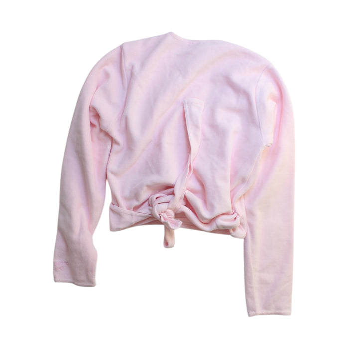 A Pink Long Sleeve Tops from Repetto in size 12Y for girl. (Back View)