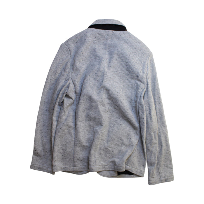 A Grey Blazers from IKKS in size 10Y for boy. (Back View)