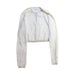 A White Cardigans from Jacadi in size 12Y for girl. (Front View)