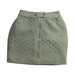 A Green Mid Skirts from Excuse My French in size 10Y for girl. (Front View)