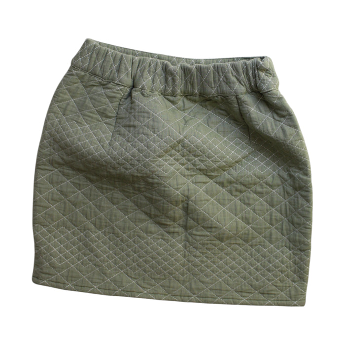 A Green Mid Skirts from Excuse My French in size 10Y for girl. (Back View)