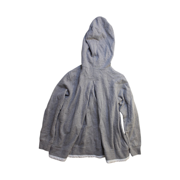 A Grey Hooded Sweatshirts from Sacai in size 6T for neutral. (Back View)