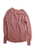 A Peach Long Sleeve Tops from Excuse My French in size 12Y for girl. (Back View)