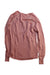 A Peach Long Sleeve Tops from Excuse My French in size 12Y for girl. (Back View)