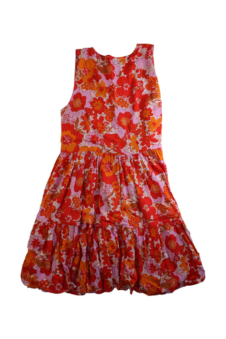 A Multicolour Sleeveless Dresses from Mister Zimi in size M for girl. (Back View)