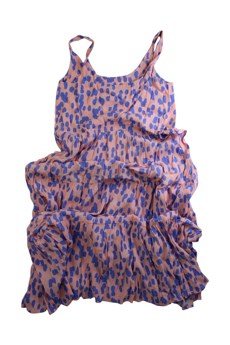 A Peach Sleeveless Dresses from Mister Zimi in size S for girl. (Back View)