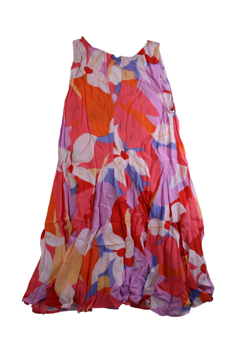 A Multicolour Sleeveless Dresses from Mister Zimi in size S for girl. (Back View)