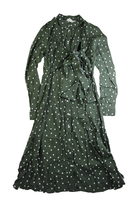 A Green Long Sleeve Dresses from Seraphine in size S for girl. (Front View)