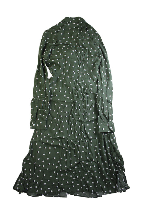 A Green Long Sleeve Dresses from Seraphine in size S for girl. (Back View)
