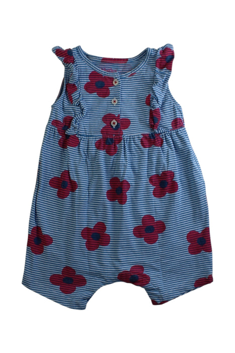 A Blue Sleeveless Rompers from Hatley in size 18-24M for girl. (Front View)