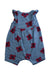 A Blue Sleeveless Rompers from Hatley in size 18-24M for girl. (Back View)