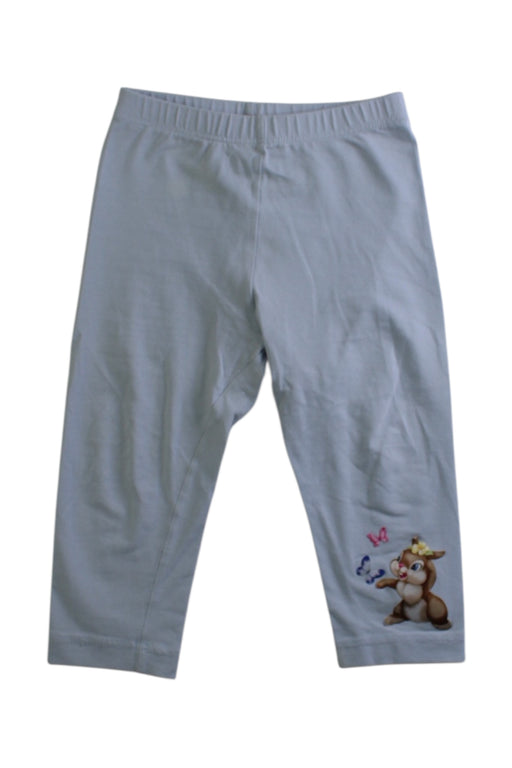 A Blue Leggings from Monnalisa in size 6-12M for girl. (Front View)