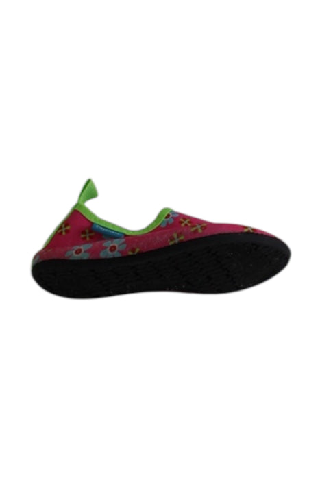 A Multicolour Aqua Shoes from Playshoes in size 18-24M for girl. (Front View)