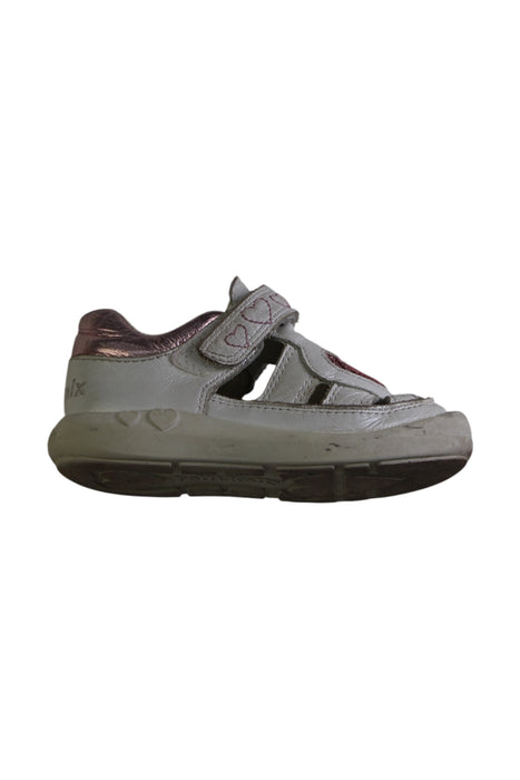 A Grey Sandals from Lelli Kelly in size 18-24M for girl. (Front View)