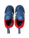 A Blue Sneakers from Adidas in size 12-18M for neutral. (Front View)