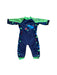 A Blue Swimsuits from Konfidence in size 12-18M for boy. (Front View)
