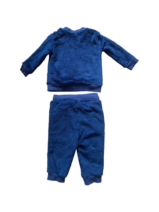 A Blue Pants Sets from Seed in size 6-12M for boy. (Back View)