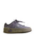 A Purple Sneakers from Fila in size 11Y for girl. (Front View)