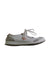 A White Sneakers from Descente in size 12Y for girl. (Front View)
