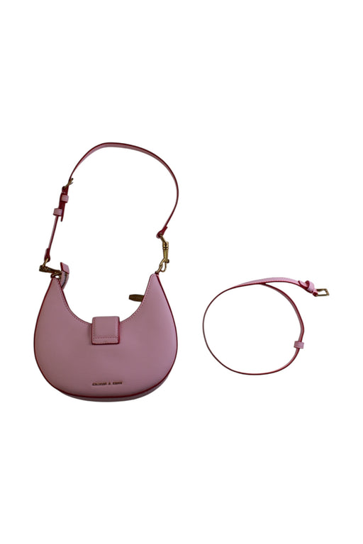 A Pink Bags from Charles & Keith in size O/S for girl. (Front View)